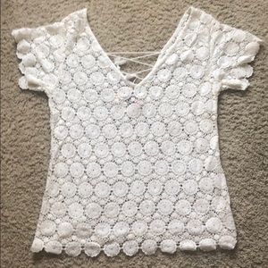 Victoria’s Secret crochet top